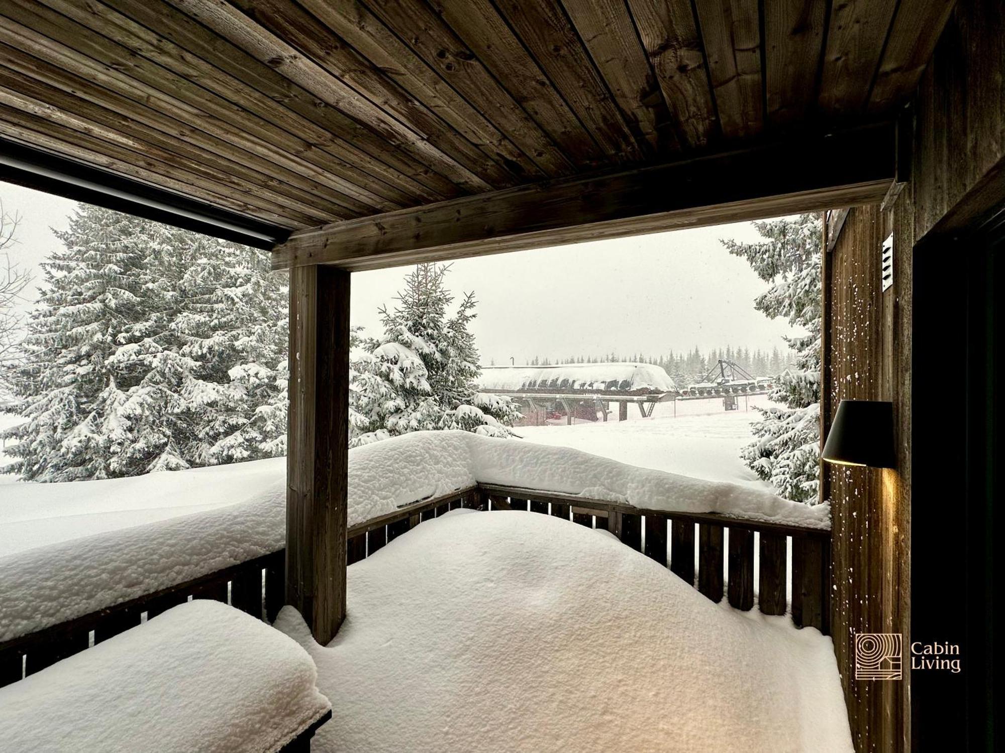 Modern Ski-In Out Apartment At Sjusjoen Eksteriør billede
